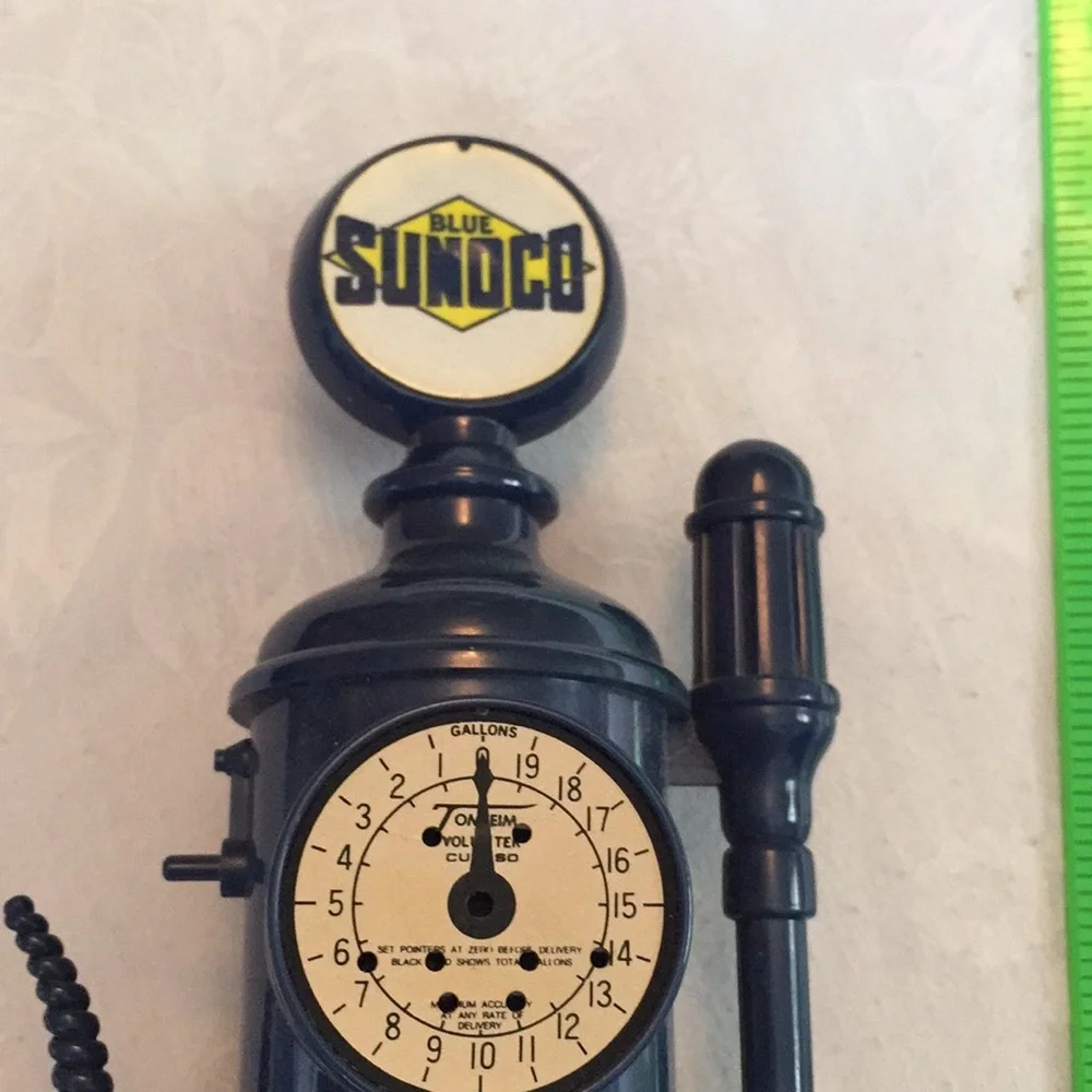 Blue Sunoco gas pump telephone - Picture 11 of 12